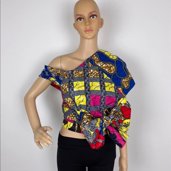 African Print Ankara Infinity Top - Picture 6 of 12